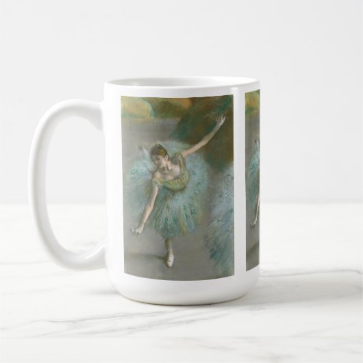Danser in het groen Edgar Degas Koffiemok (Links)