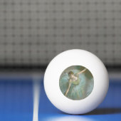 Danser in het groen Edgar Degas Pingpongbal (Net)