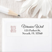 Danser in meerdere talen Roemeens Portugees Etiket (Insitu)