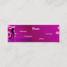 danser in Paarse roze