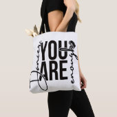 Danser, je bent genoeg Totebag Tote Bag (Dichtbij)