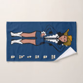 Danser/Majorette Western Denim #2 Handdoek (Handdoek)