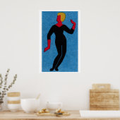 Danser - Matchbox Print - Esthetische wanddecorati (Keuken)