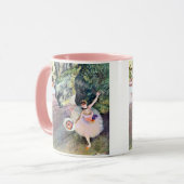 Danser met een bloemenruiker van Edgar Degas Mok (Voorkant links)