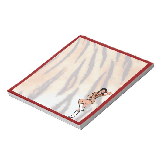 Danser Notitieblok Red Tiger #1 (Linkerzijde)