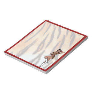 Danser Notitieblok Red Tiger #2