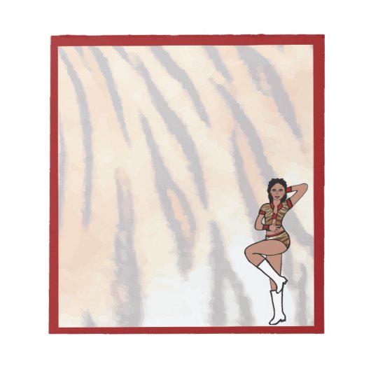 Danser Notitieblok Red Tiger #2 (Voorkant)