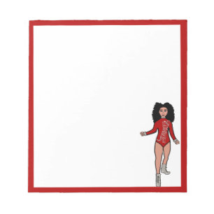 Danser Notitieblok Rood / Zilver B