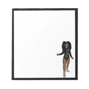 Danser Notitieblok Zwart / Zilver A