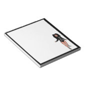 Danser Notitieblok Zwart / Zilver B (Schuin)