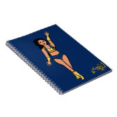Danser Notitieboek Navy/Gold (Rechterzijde)