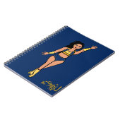 Danser Notitieboek Navy/Gold (Linkerzijde)