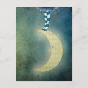 danser op de maan briefkaart