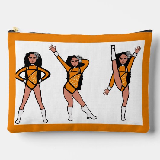 Danser Oranje Diamant B Etui (Voorkant)
