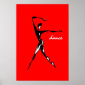danser poster (Voorkant)