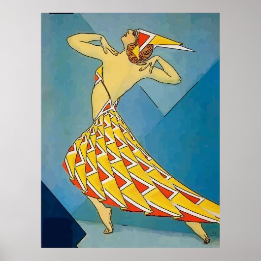 danser poster (Voorkant)