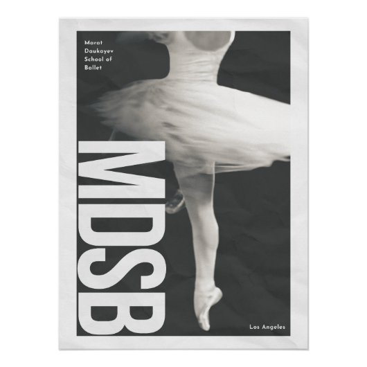 Danser Poster Tas (Voorkant)