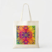 danser (regenboog - Psychedelic2) Tote Bag (Voorkant)