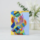 "Danser Taos" door Ruchell Alexander Briefkaart (Staand voorkant)