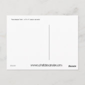 "Danser Taos" door Ruchell Alexander Briefkaart (Achterkant)