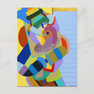 "Danser Taos" door Ruchell Alexander Briefkaart