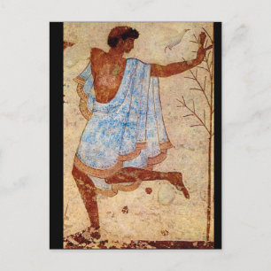 Danser', Tarquinia, Tombe_Art of Antiquity Briefkaart
