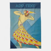 danser theedoek (Verticaal)