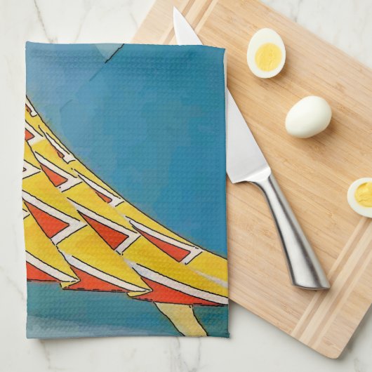  danser theedoek (Quarter Fold)