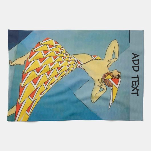  danser theedoek (Horizontaal)