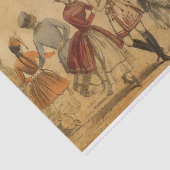  danser tissuepapier (Detail)