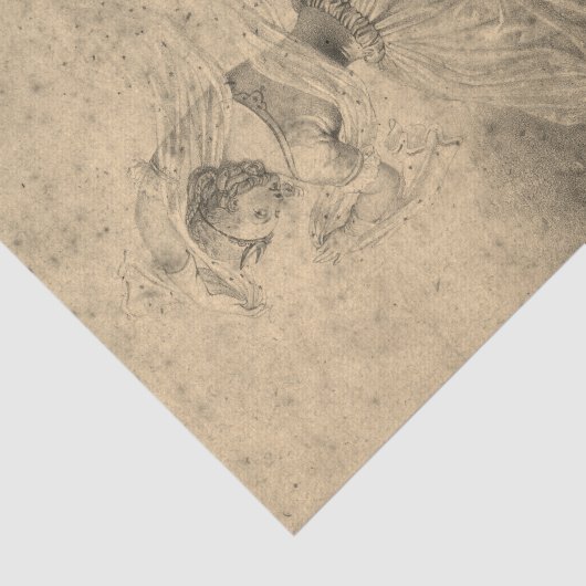 danser tissuepapier (Detail)