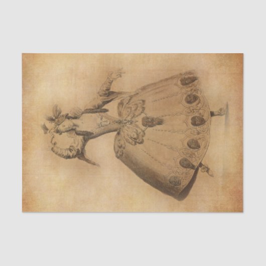  danser tissuepapier (Voorkant)