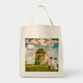  danserende bladermeisjes en windmollen tote bag (Voorkant)