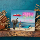  danseres 21e verjaardag Gewijzigde kunsttabel Fotoplaat (Zijkant)