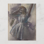 Danseres die Edgar Degas uitrekt Briefkaart (Voorkant)