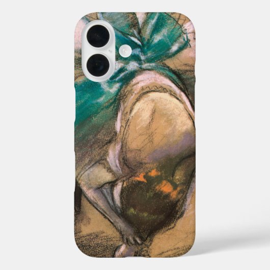 Danseres die haar linten strikte van Edgar Degas Case-Mate iPhone Case (Achterkant)