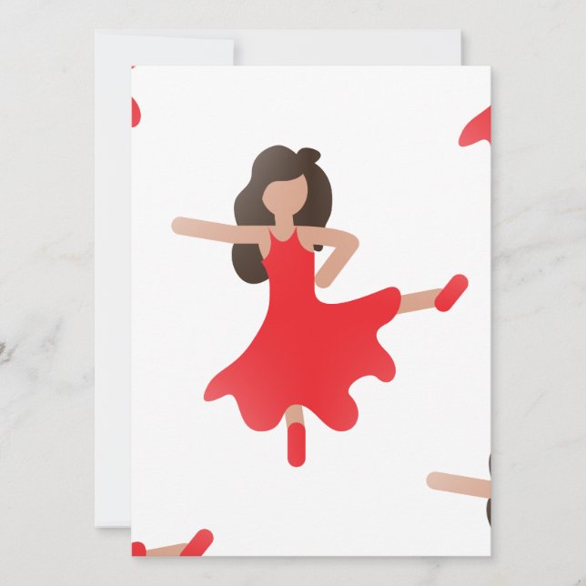 danseres emoji (Voorkant)