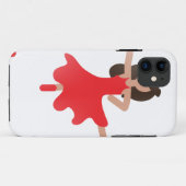 danseres emoji Case-Mate iPhone case (Achterkant (horizontaal))