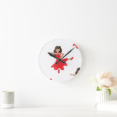 danseres emoji ronde klok (Huis)