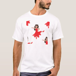danseres emoji t-shirt