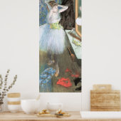 Danseres in haar kleedkamer door Edgar Degas Poster (Keuken)