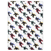 danseres klembord (Achterkant)