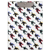 danseres klembord (Voorkant)