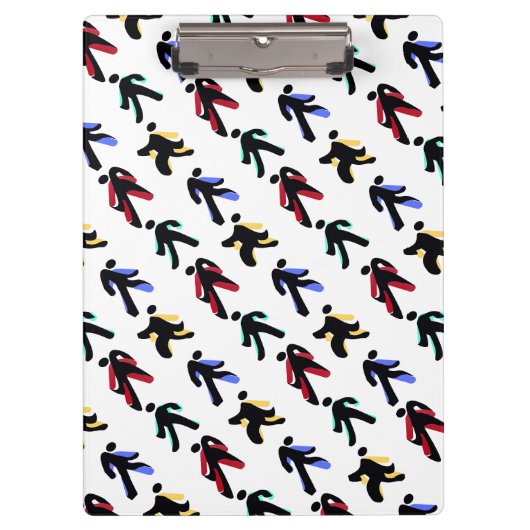danseres klembord (Voorkant)