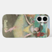 Danseres met bloemstuk, buigend door Edgar Degas Case-Mate iPhone Case (Achterkant (horizontaal))