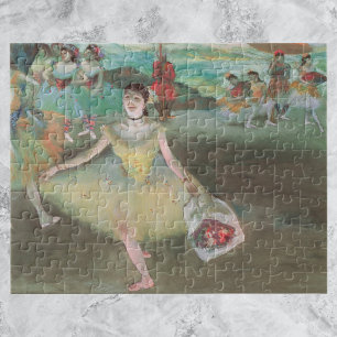 Danseres met Boeket, Buigend door Edgar Degas Legpuzzel