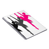 danseres notitieboek (Rechterzijde)