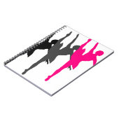 danseres notitieboek (Linkerzijde)