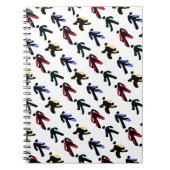 danseres notitieboek (Voorkant)