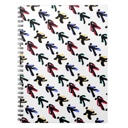 danseres notitieboek (Voorkant)